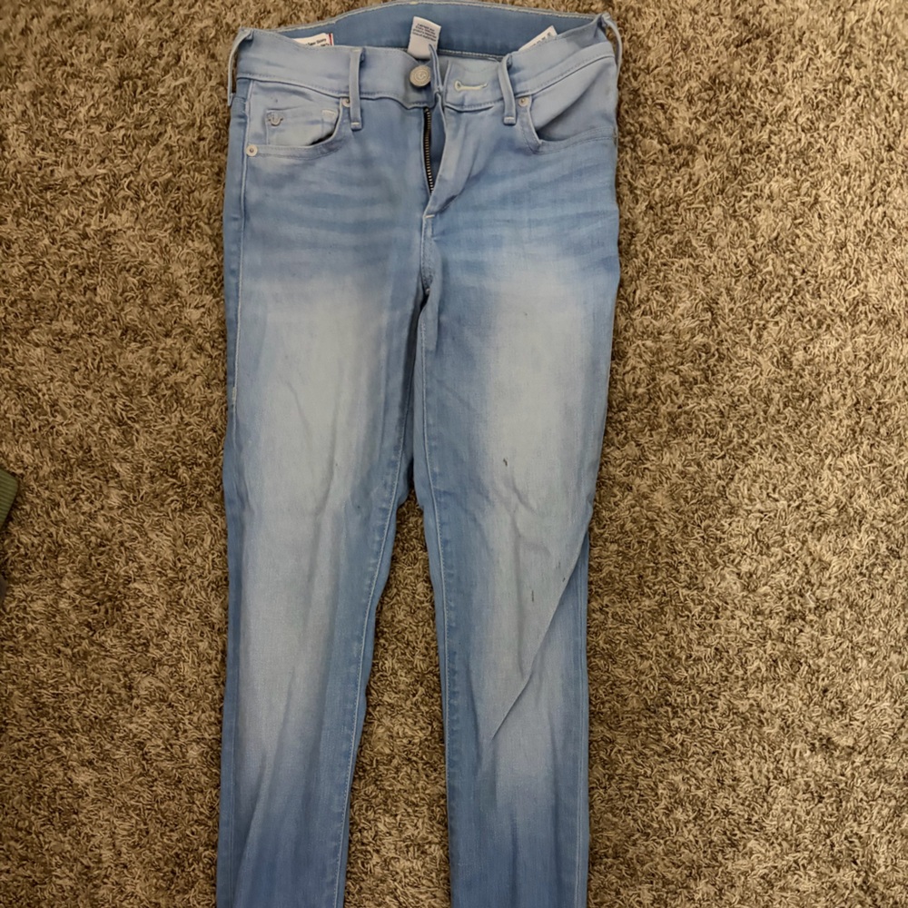 True Religion Light Blue Skinny Jeans